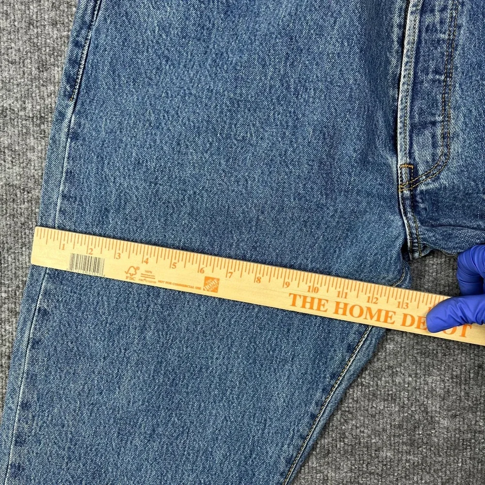 Vintage 2006 Levi's 501‎ Jeans Blue Denim Classic Straight Button Fly Y2K 38X31